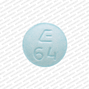 Clonazepam 1 mg E 64 Front