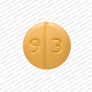 Pill 9 3 7206 Yellow Round is Mirtazapine