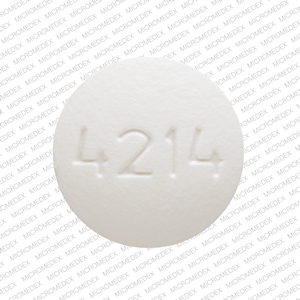 Lisinopril 40 mg 4214 V Front