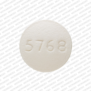 Olanzapine 5 mg TEVA 5768 Back