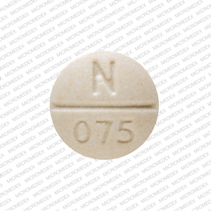 Nature-throid 48.75 mg (¾ Grain) RLC N 075 Back