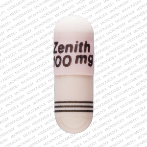 Nitrofurantoin (macrocrystals) 100 mg Z Zenith 100 mg 2131 Back