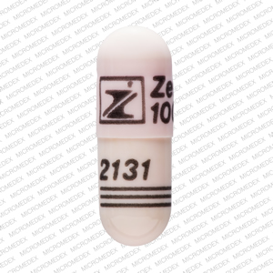 Nitrofurantoin (macrocrystals) 100 mg Z Zenith 100 mg 2131 Front