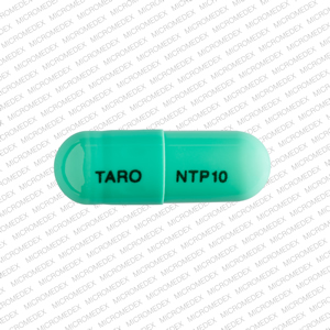 Nortriptyline hydrochloride 10 mg TARO NTP 10