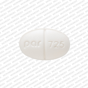 Buspirone hydrochloride 7.5 mg par 725 7.5 Front