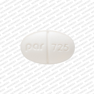 Buspirone hydrochloride 7.5 mg par 725 7.5 Front