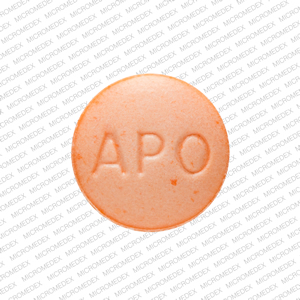 Midodrine hydrochloride 5 mg APO MID 5 Front