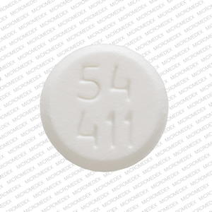 Buprenorphine hydrochloride (sublingual) 8 mg 54 411 Front