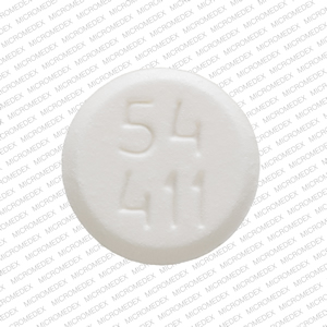 Buprenorphine hydrochloride (sublingual) 8 mg (base) 54 411 Front