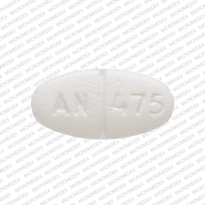 Norethindrone acetate 5 mg AN 475 Front