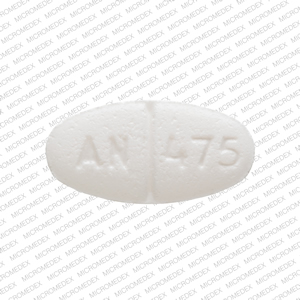 Norethindrone acetate 5 mg AN 475 Front