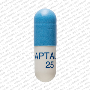 Zenpep pancrelipase (25,000 units lipase, 79,000 units protease, 105,000 units amylase) APTALIS 25 Front