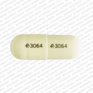 Pill R 3064 R 3064 White Capsule-shape is Amphetamine and Dextroamphetamine Extended Release