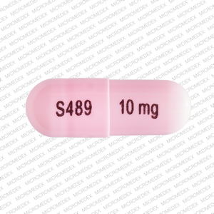 Vyvanse 10 mg S489 10 mg
