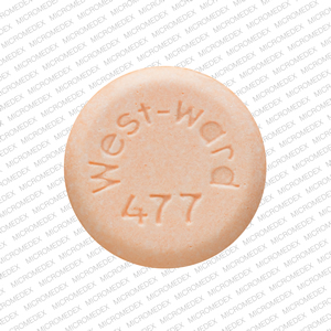 Prednisone 20 mg West-ward 477 Front