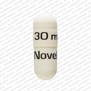 Temazepam 30 mg 30 mg Novel 123 Front
