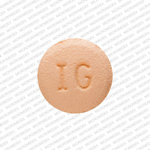 Pill IG 282 Beige Round is Cyclobenzaprine Hydrochloride