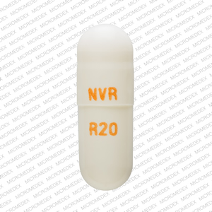 Ritalin LA 20 mg NVR R20