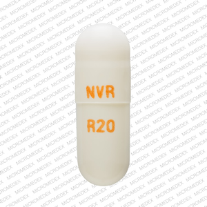 Ritalin LA 20 mg NVR R20