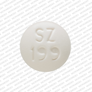 Lorazepam 2 mg SZ 199 Back