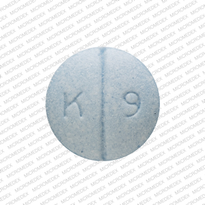 Oxycodone hydrochloride 30 mg K 9 Front