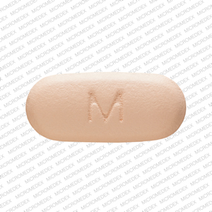 Glipizide and metformin hydrochloride 5 mg / 500 mg M G 33 Front