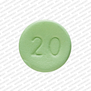 Opana ER 20 mg E 20 Back