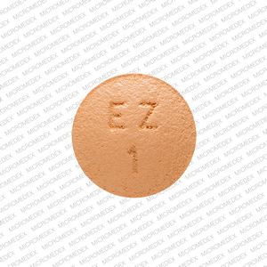 Eszopiclone 1 mg M EZ 1 Back