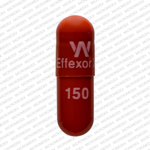 Venlafaxine hydrochloride extended-release 150 mg W Effexor XR 150 Front