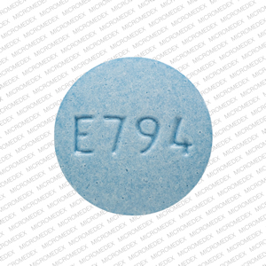 Oxymorphone hydrochloride 5 mg E794 5 Front