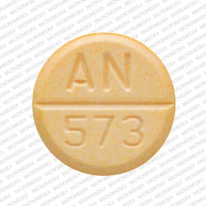 Bethanechol chloride 25 mg AN 573 Front