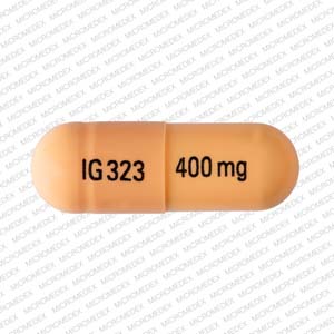 Gabapentin 400 mg 400 mg IG323