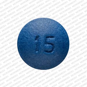 Morphine sulfate extended-release 15 mg ABG 15 Back