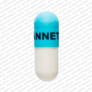 Phentermine hydrochloride 37.5 mg Logo LANNETT 1743 Back