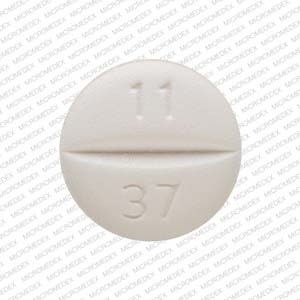 Pill 11 37 20 White Round is Escitalopram Oxalate