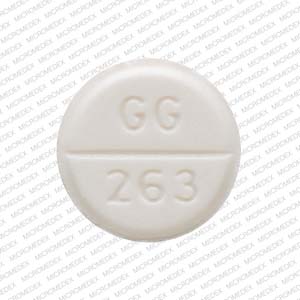 Atenolol 50 mg GG 263 Front