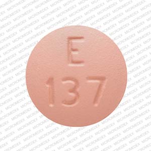 Felodipine extended-release 5 mg E 137 Front