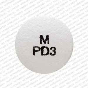 Paliperidone extended-release 3 mg M PD3 Front