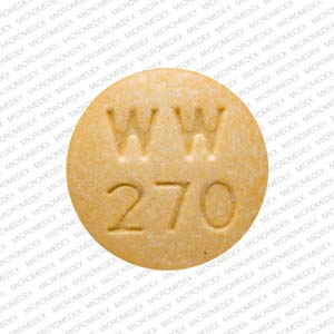 Lisinopril 40 mg WW 270 Front