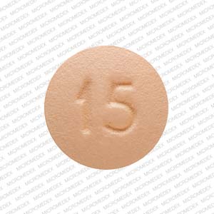 Darifenacin hydrobromide extended release 15 mg DF 15 Back