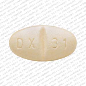 Isosorbide mononitrate extended-release 60 mg DX 31 Front