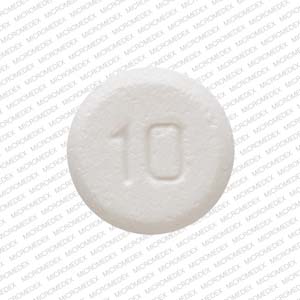Pill Imprint 10 (Hyoscyamine Sulfate 0.125 mg)