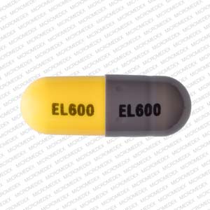 Phentermine hydrochloride 15 mg EL600 EL600