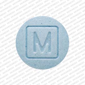 Oxymorphone hydrochloride 5 mg M 1009 Back