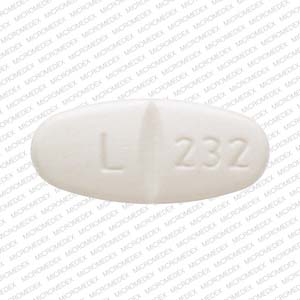 Hydrochlorothiazide and metoprolol tartrate 25 mg / 100 mg L 232 Front
