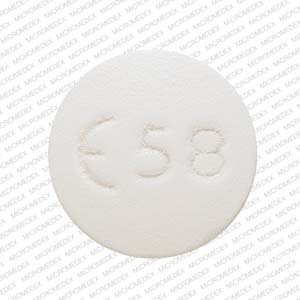 Flavoxate hydrochloride 100 mg E 58 Front