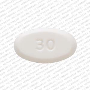 Pioglitazone hydrochloride 30 mg (base) SZ 245 30 Back