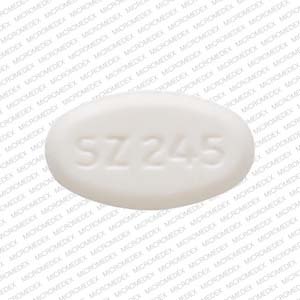 Pill SZ 245 30 White Oval is Pioglitazone Hydrochloride