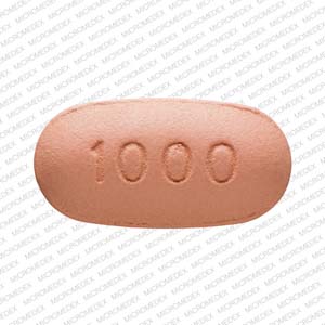 Niacin extended-release 1000 mg S 1000 Back