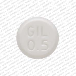 Rasagiline mesylate 0.5 mg GIL 0.5 Front